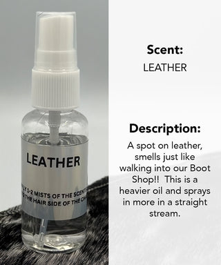 Leather scent