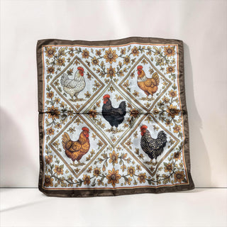 Country hen scarf