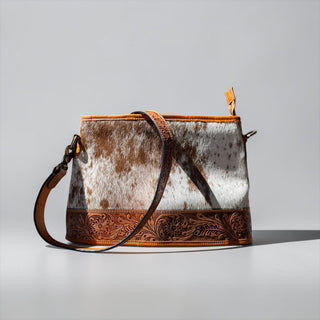 Tan Daisy crossbody bag