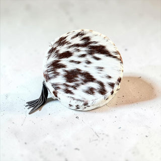 Brown all cowhide jewelry box