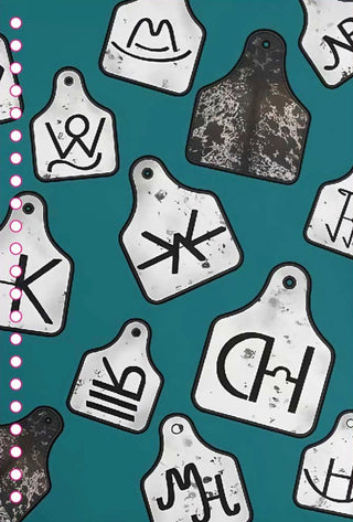 Cow tags notebook