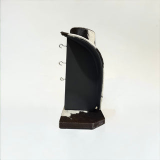 All cowhide necklace display (s8)