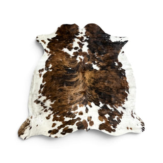 7x6.4ft Brazilian cowhide rug (r20)