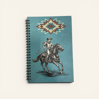 Cowboy Aztec notebook