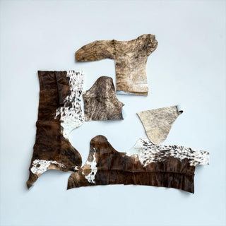 Genuine cowhide scrap