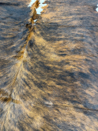 6.8’x5.8’ Brazilian cowhide rug (A13)