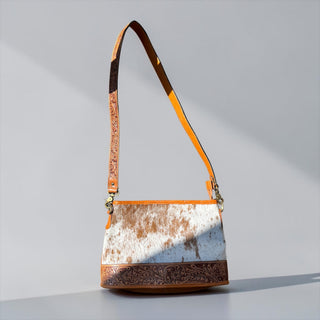 Tan Daisy crossbody bag