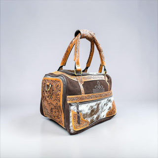 Brown BootStitch duffle bag