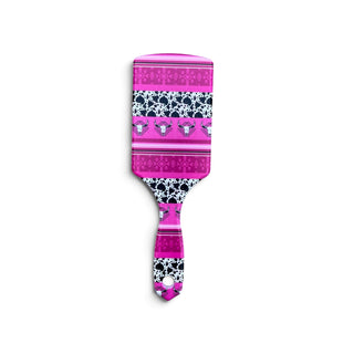 Pink Aztec hairbrush