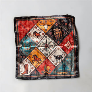 Desert cowgirl scarf