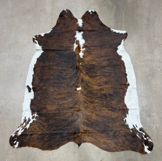 6.8’x5.8’ Brazilian cowhide rug (A13)