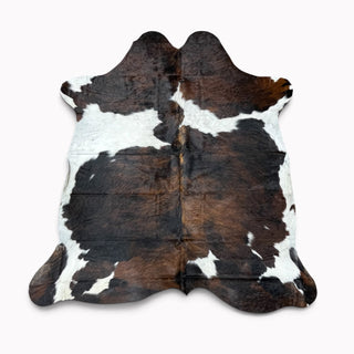 6-7ft Brazilian cowhide rug (l16)