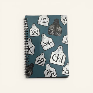 Cow tags notebook