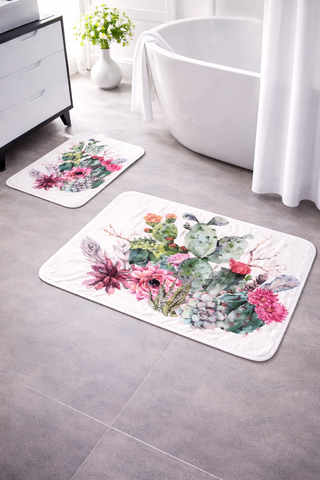 Western 2pc bath mat