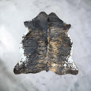 7.7x6.7ft Brazilian cowhide rug (b15)