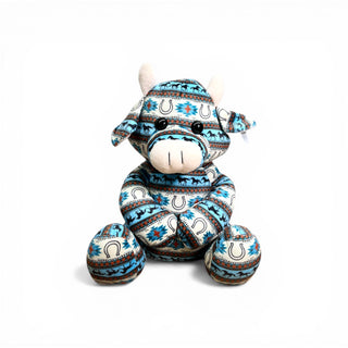 Horseshoe Aztec cow - medium farm pal