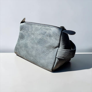 Grey BootStitch toiletry bag