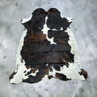 6.5x6.4ft Brazilian cowhide rug (c4)