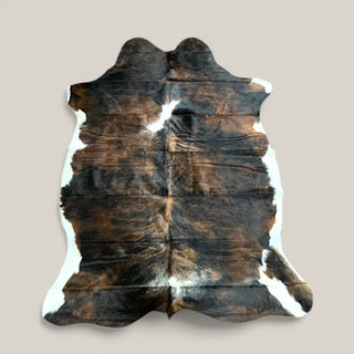 6-7’ Brazilian cowhide rug (j31)