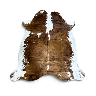 6x6ft Brazilian cowhide rug (r19)