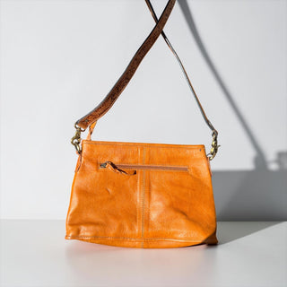 Tan Daisy crossbody bag