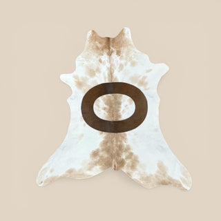 Initial calf hide 3-4’