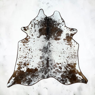 7x6.3ft premium cowhide area rug (e02)