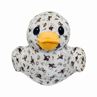 Beige Rodeo Plushie Duckie- Farm Pals