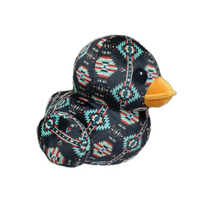 Black Aztec Plushie Duckie- Farm Pals