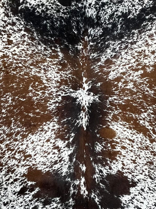 7.4x6.8ft Premium cowhide area rug (e01)
