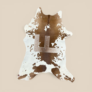 Initial calf hide 3-4’