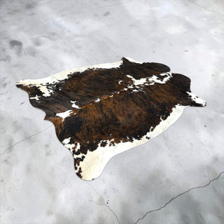 6.4x5.8ft Brazilian cowhide rug (z10)