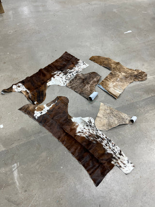 Genuine cowhide scrap