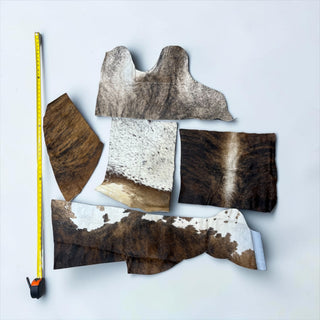 Genuine cowhide scraps
