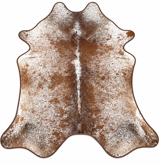 Premium Cowhide Area Rug - Tan Salt & Pepper
