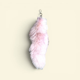 Dusty pink fox tail