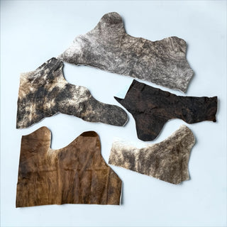 Genuine cowhide scraps (g11)