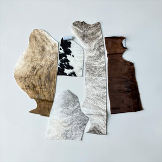 Genuine cowhide scrap