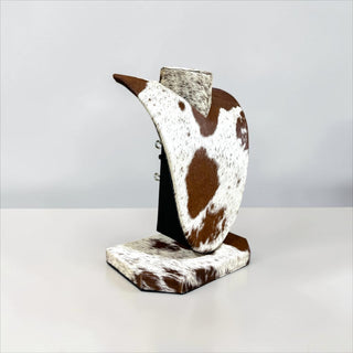 All cowhide necklace display (a6)