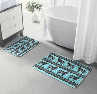 Western 2pc Bath mat