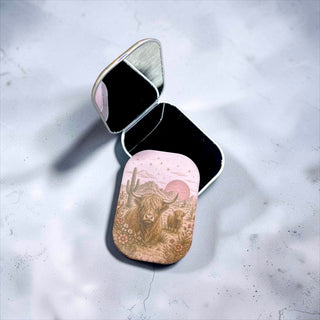 Pink highland compact mirror