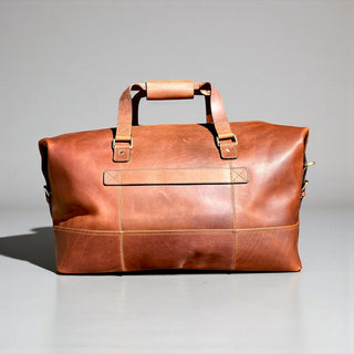 Large All leather duffle bag