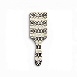 Brown western hairbrush