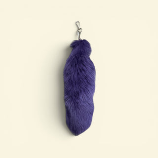 Purple fox tail