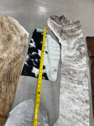 Genuine cowhide scrap