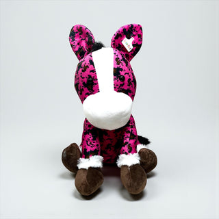 Large farm pal - pink cowprint horse