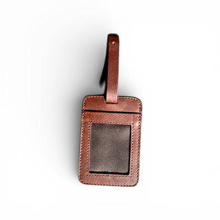 All leather duffle bag