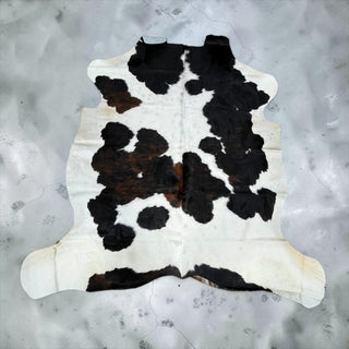 7.5x7ft Brazilian cowhide rug (c12)