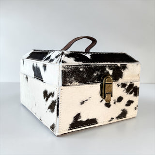 All cowhide jewelry box