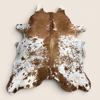 8.6h x 6.10w ft salt pepper cowhide rug (p11)